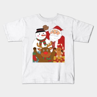 Christmas illustration cartoon drawing. Kids T-Shirt